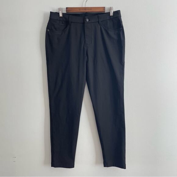 Lululemon | Men’s ABC Slim-Fit 5 Pocket Pant Warpstreme Black Business Casual 32 - Picture 2 of 10
